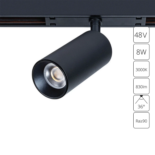 Купить Магнитный трековый светильник Arte Lamp OPTIMA A7280PL-1BK