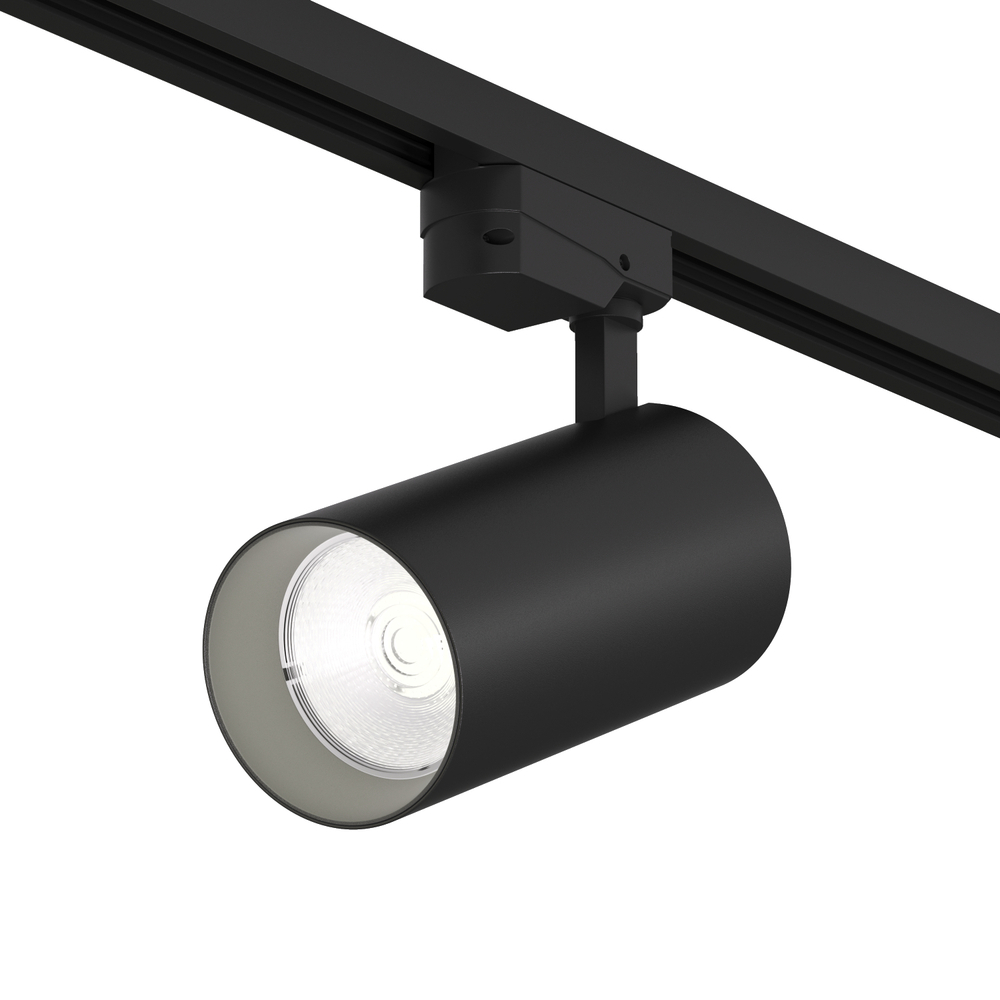 DK6456-BK Трековый светильник SOLID KOPER, 155мм, d80, 220V, LED 4000K, 30W, IP20, черный, алюминий