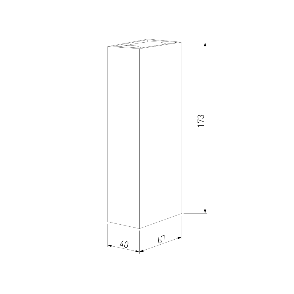 Уличный настенный светодиодный светильник Blaze LED IP54 35136/W серый
