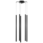 L5T747347 Люстра TUBO LED 25W 1600LM 25G ЧЕРНЫЙ 4000K (574727+747347 (5шт)