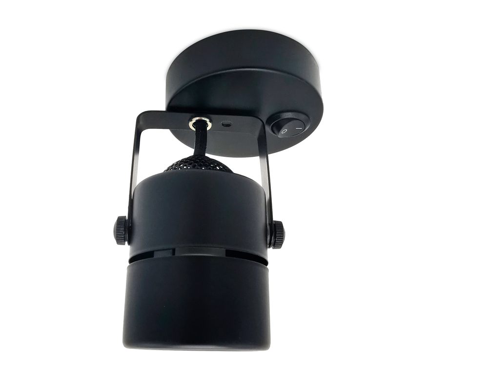 TA102 BK черный GU10 D80*130*D60
