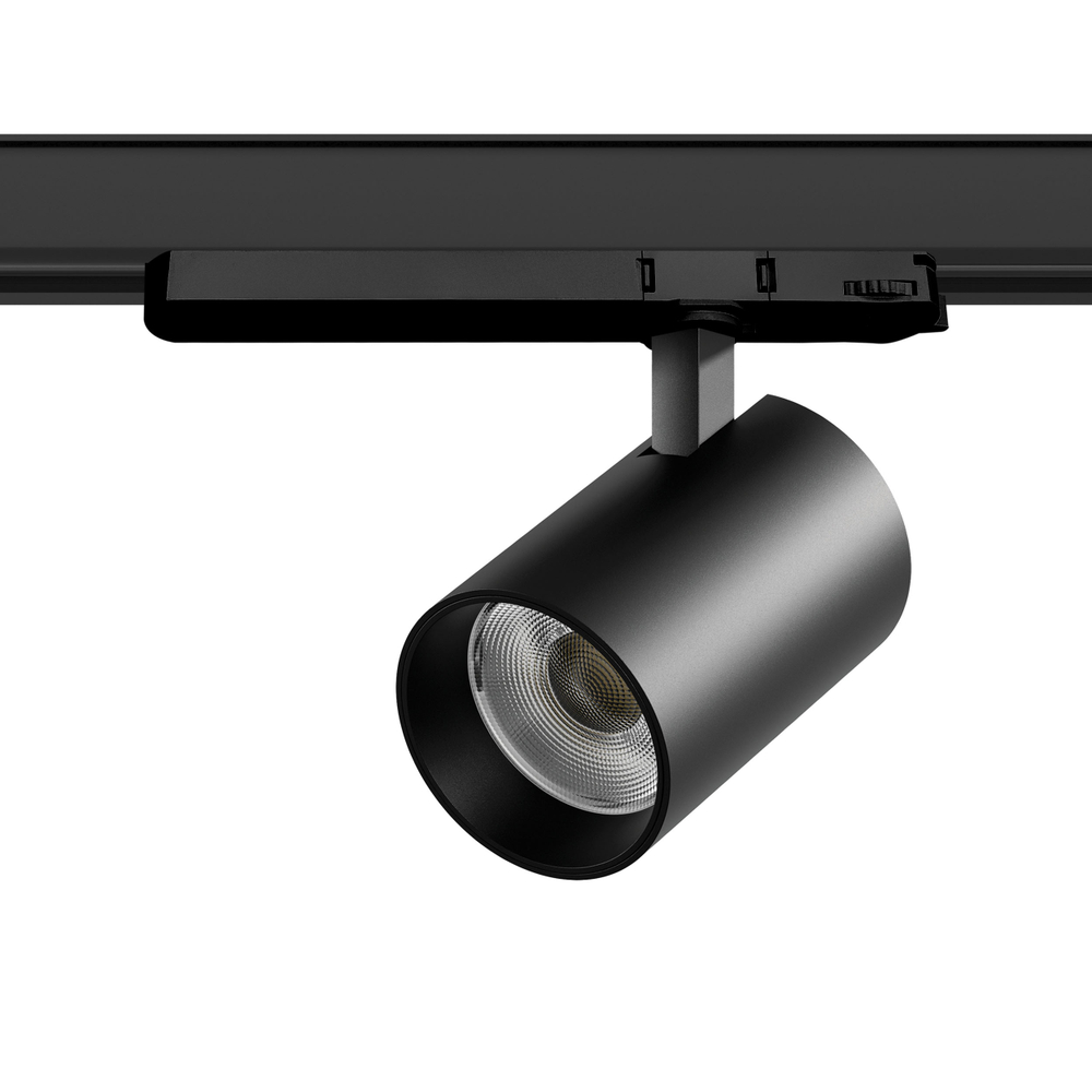 A5347TRIAC Светильник ALTA BASE для трековой системы Quattro с управлением TRIAC LED 30W 3525LM 24G ЧЕРНЫЙ 4000K с адаптером (215347 + 594057)