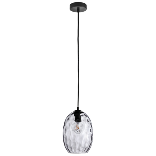 Купить 806121 Подвес NUBELLA 1х12W (led) E27 ЧЕРНЫЙ/ПЕПЕЛЬНЫЙ