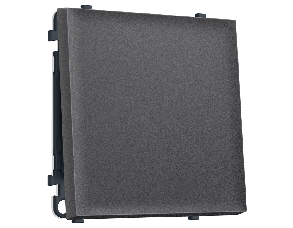 MS651010 Комплект механизма 1-кл выключателя SIGMA Антрацит серый 10A-250V QUANT PRO (SP6510, PR101)