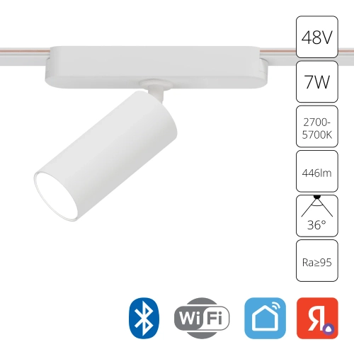 Купить Магнитный трековый светильник Arte Lamp RAPID SMART A2956PL-1WH