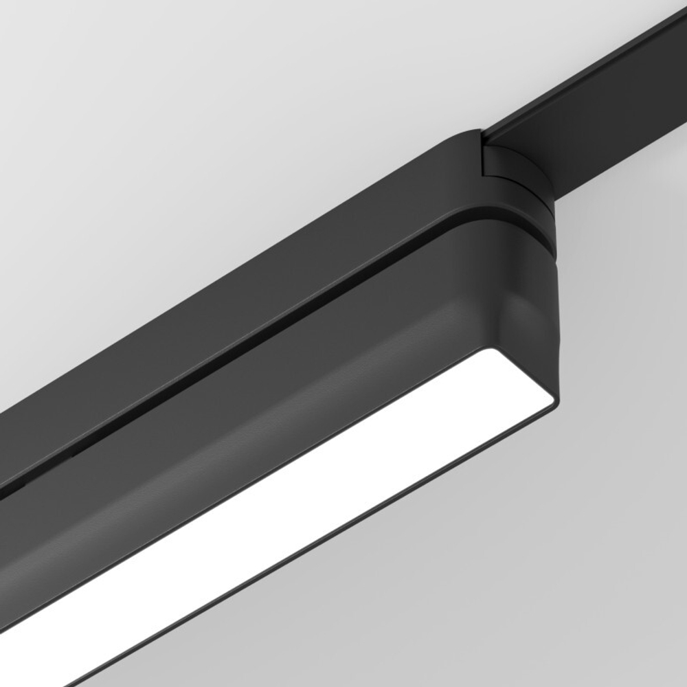 DK5363-BK Светильник для трека Air, серия Linear 2700-6500 со светодиодом, L230*W26*H60мм, 48V DC, 9W, RA?90, 120°, 2700-6500K, IP20, черный, алюминий