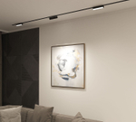DK8009-BK Поворотный матовый светильни SMART 9W DIM 3000K-6000K черный