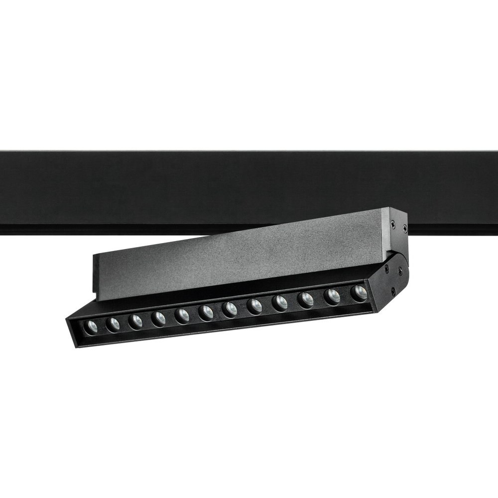 259047 Светильник 48V поворотный д/трека UNO LED 12W 800LM 24G ЧЕРНЫЙ МАТОВЫЙ 4000K