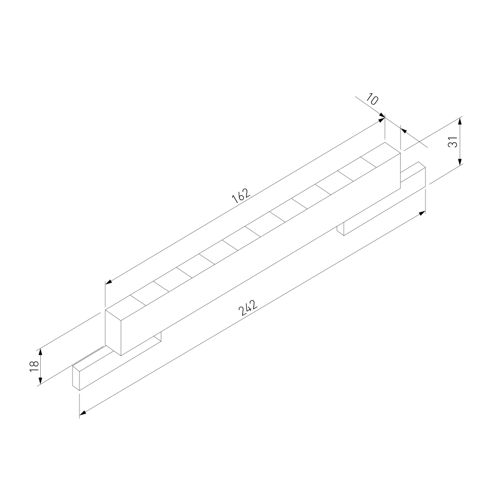 Трековый светильник 10W 3000K Mini Magnetic 85168/01