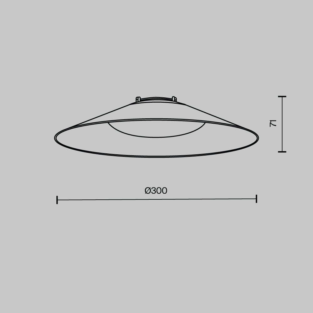 Подвесной светильник Technical TR127B-12W3K-B