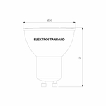Умная лампа GU10 LED 7W 3300К-6500К CCT+DIM (BLGU1018) BLGU1018