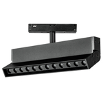 259037 Светильник 48V поворотный д/трека UNO LED 12W 800LM 24G ЧЕРНЫЙ МАТОВЫЙ 3000K