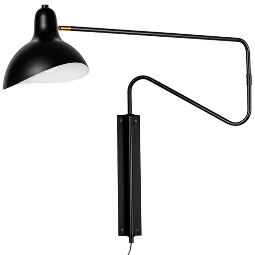 Купить 765647 Бра LOFT 1х20W E27 ЧЕРНЫЙ IP20