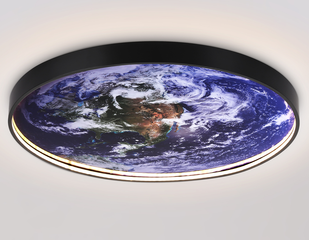FW11136 BK черный 50W LED 3000-6400K D800*38