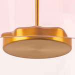 809062 Люстра CELESTA LED 1х12W 600LM ЗОЛОТО/РОЗОВЫЙ 3000K