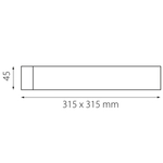 205257 Светильник д/1-фазн трека TETA  APP LED 18W 1520LM SMD 120G ЧЕРНЫЙ PRO 3000-6000K DIM