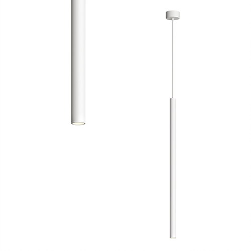 Купить DK4303-WH Подвесной светильник со встроенным светодиодом, 5W, IP 20, 3000K, белый, алюминий