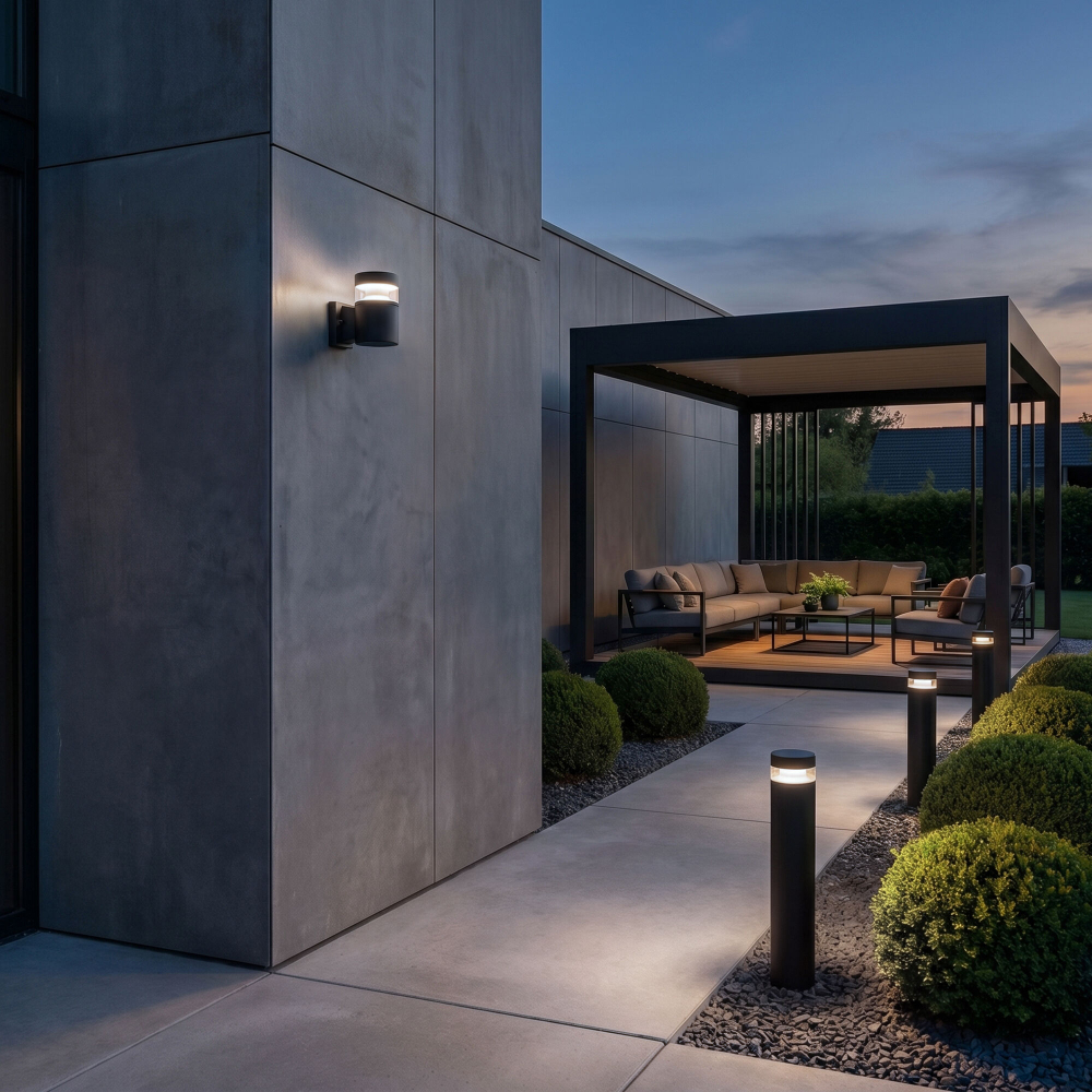 Ландшафтный светильник IP64 1532 TECHNO LED черный