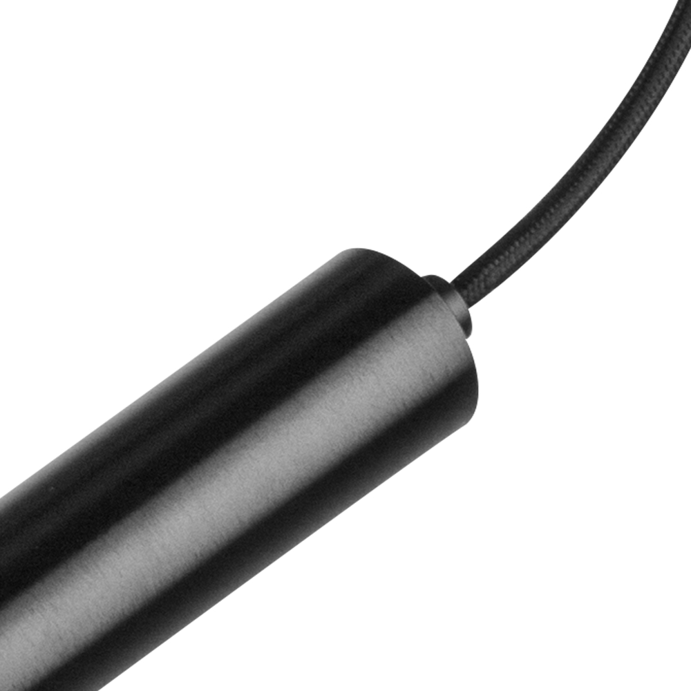 737037 Люстра PALLA 6W LED 561LM 24G ЧЕРНЫЙ 3000K
