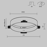Аксессуары честный знак Technical DLA032-TRS36-W