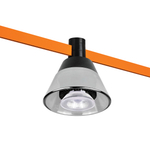 210947 Светильник 48V (D85) DUE HERMES 6W 645LM 50G ЧЕРНЫЙ 4000K