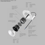 075072 Светодиодный модуль STELLA BASE MR16 LED 7W/12W 861/1476LM 15/24/36/50G СЕРЫЙ 2700K