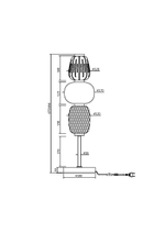 Настольный светильник Maytoni MOD267TL-L28G3K