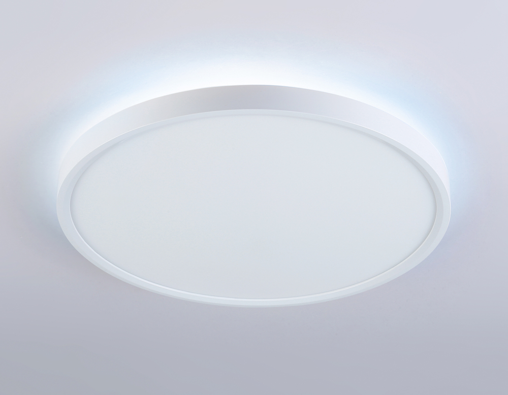 FZ3001 WH белый IP44 24W+10W 6400+6400К D300*40 (Без ПДУ)