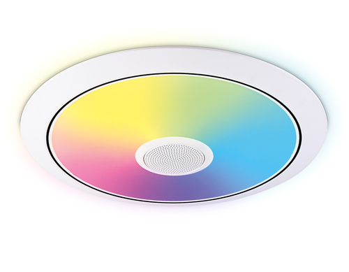 Купить FZ710 WH белый IP20 40W 3000-6500K+RGB Music 370*56 (ПДУ ИК)