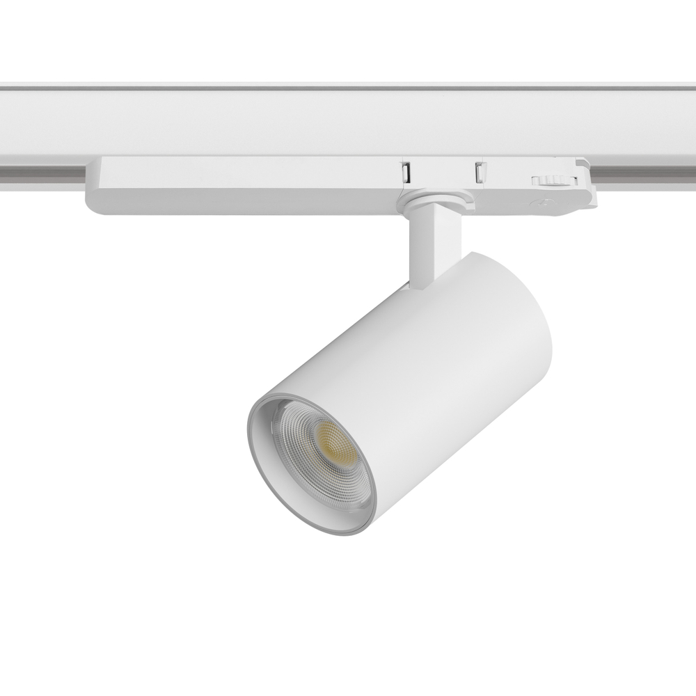 A5146TRIAC Светильник ALTA BASE для трековой системы Quattro с управлением TRIAC LED 15W 1880LM 24G БЕЛЫЙ 4000K с адаптером (215146 + 594056)