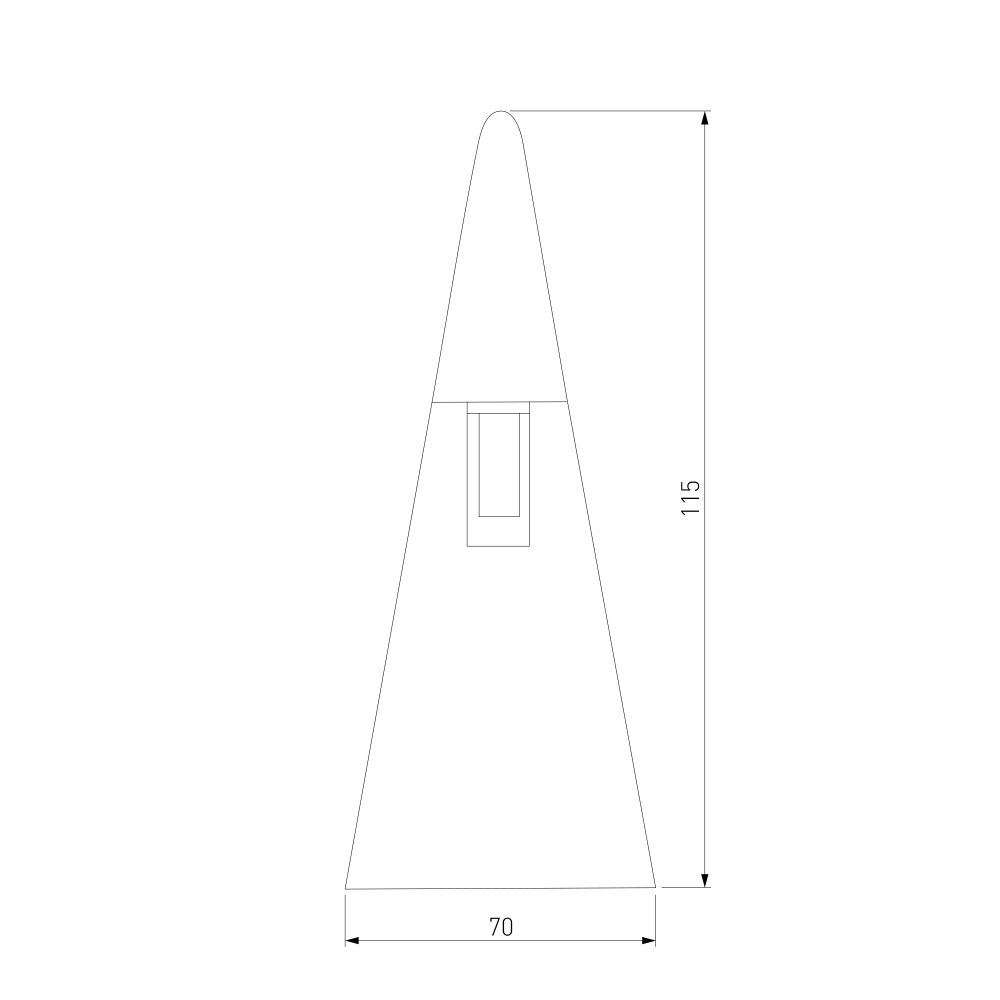 Esthetic Magnetic Трековый светильник 5W 3000K (чёрный) 85117/01