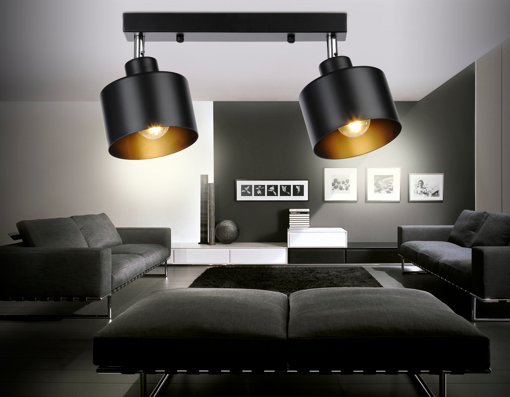 TR8142/2 BK черный E27*2 max 40W 340*120*180
