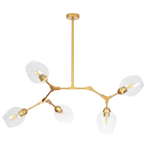 Купить Люстра на штанге Arte Lamp YUKA A4103SP-5GO