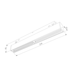 Slim Magnetic WL02 Трековый светильник 12W 4200K черный 85008/01 85008/01
