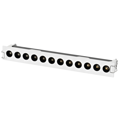 Купить 080346 Светильник GUARDA 18W 1150LM 26G БЕЛЫЙ МАТОВЫЙ/ЧЕРНЫЙ 4000K