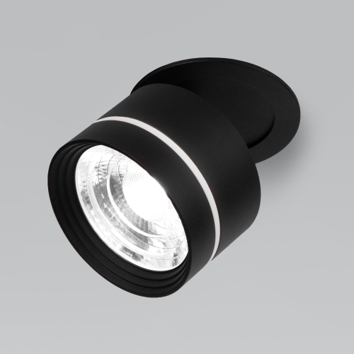 Купить Встраиваемый поворотный светодиодный светильник 8W 4200K чёрный 25035/LED
