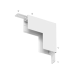 TR2108-WH Угол стена-потолок накладной SMART, белый