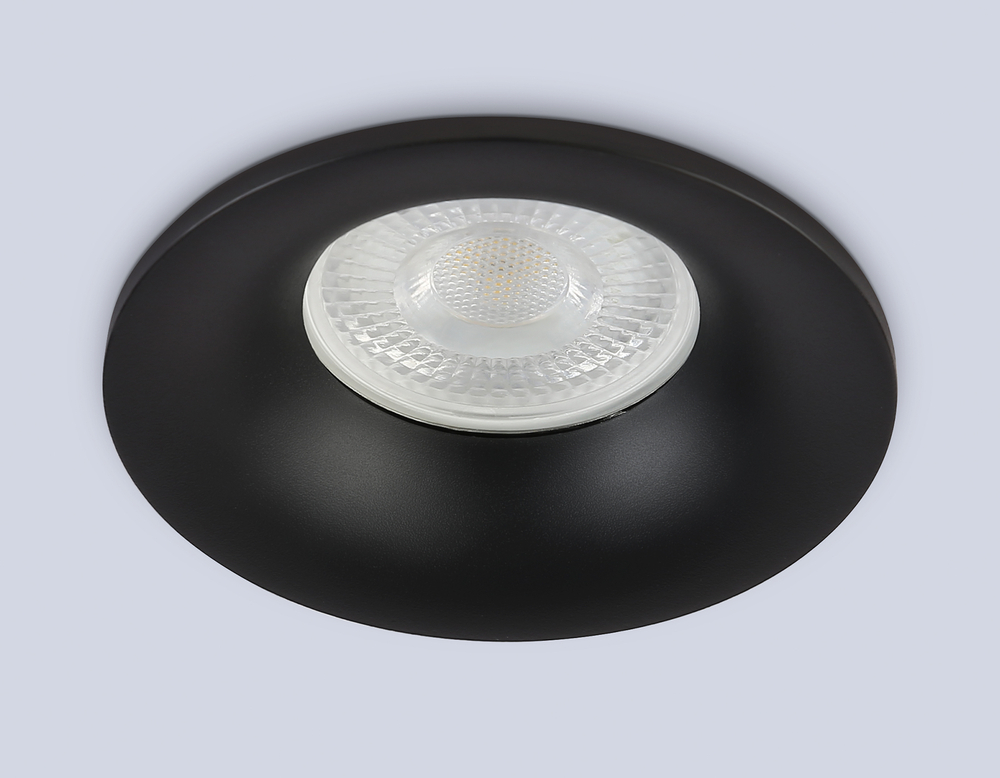 TN11323 BK черный IP44 GU5.3 D90*34