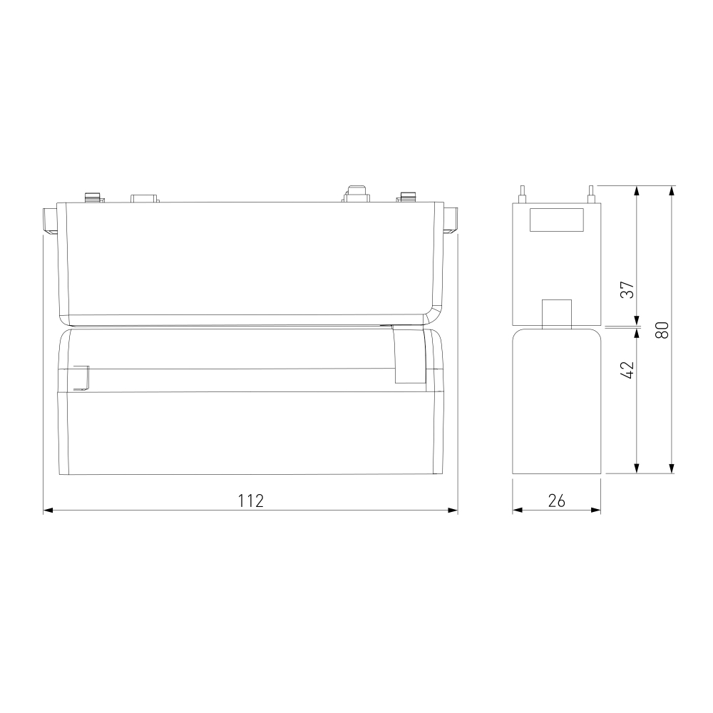 Трековый светильник 6W 4000K Insight Flat Magnetic 85090/01