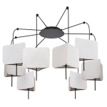 Подвесная люстра Arte Lamp TRIXIE A7084SP-8BK