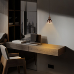 765013 Люстра LOFT 1х40W E14 РОЗОВОЕ ЗОЛОТО