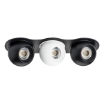 i637746474 Светильник INTERO LED 9W*3 850LM*3 24G ЧЕРНЫЙ 4000K (217637+217074+217064+217074)