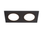 TN6615/2 BK черный IP44 GX53/2 max 15W 215*110*24