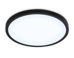 FZ1957 BK черный IP54 26W 5000K D370*15 (Без ПДУ)