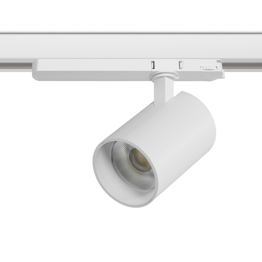 A5336TRIAC Светильник ALTA BASE для трековой системы Quattro с управлением TRIAC LED 30W 3525LM 24G БЕЛЫЙ 3000K с адаптером (215336 + 594056)