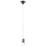 757011 Люстра CONE LED 5W 280LM КОФЕЙНЫЙ/БЕЛЫЙ/ПРОЗРАЧНЫЙ 3000K