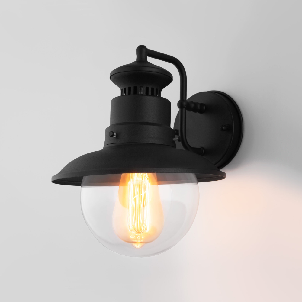 Уличный настенный светильник Talli D IP44 GL 3002D черный