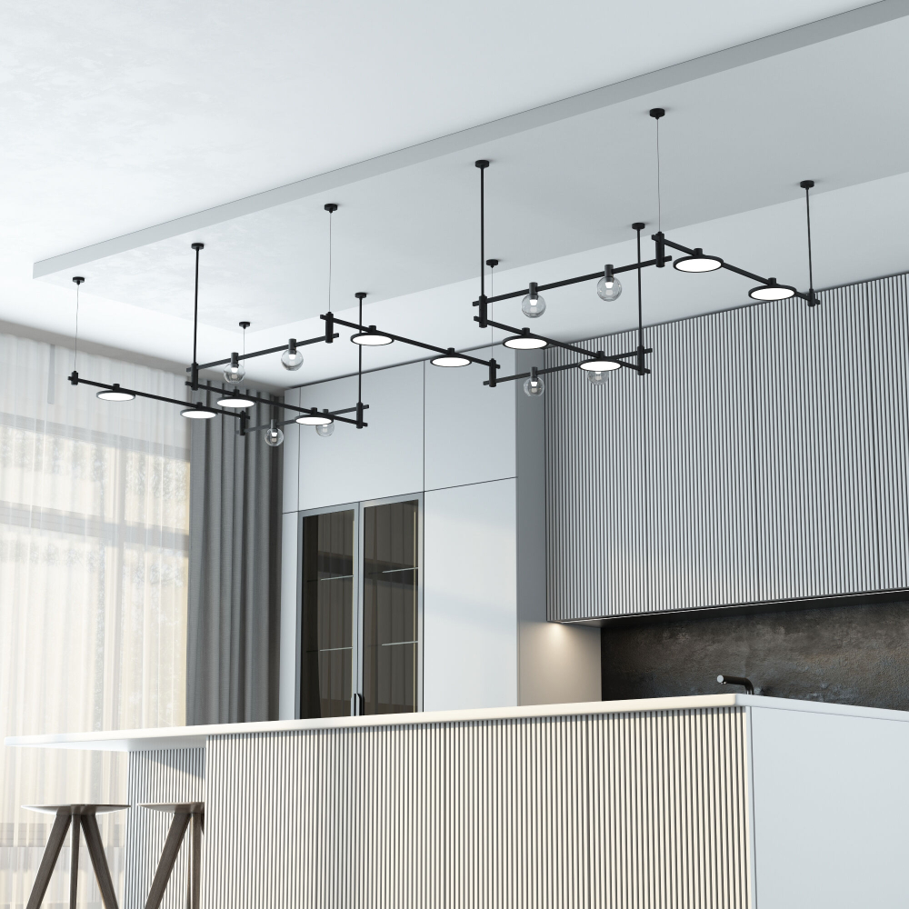 Esthetic Magnetic Трековый светильник 10W 3000K (чёрный) 85125/01