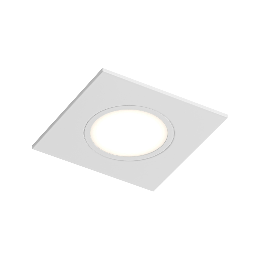 DK3102-WH Встраиваемый влагозащищенный светильник, IP65, до 10 Вт, LED, GU5,3, белый
