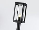ST2425 BK/CL черный/прозрачный IP54 E27 max 40W 110*110*1000